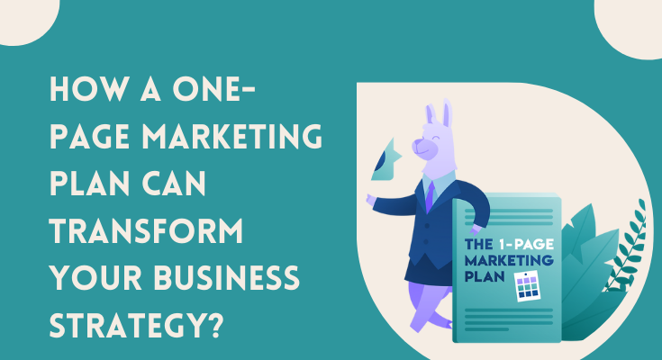One-Page Marketing Plan